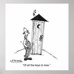 Poster Pas La Clé À Perdre