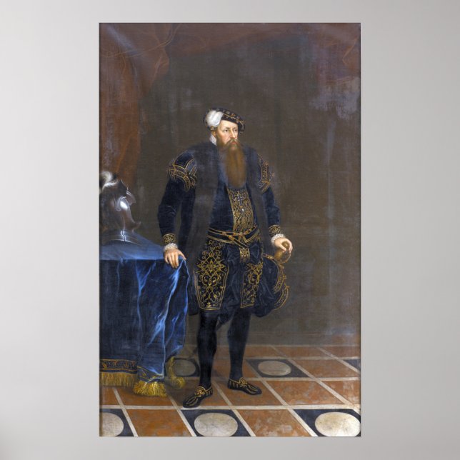 Poster Pasch - Gustav Roi De Suède (Devant)