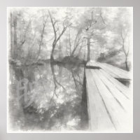 Passage Silencieux — 映 (Reflet) | Art de peinture 