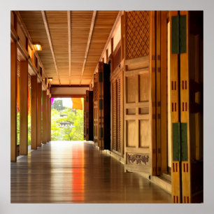 Poster Passage Silencieux – Photographie Japonaise Wabi-S