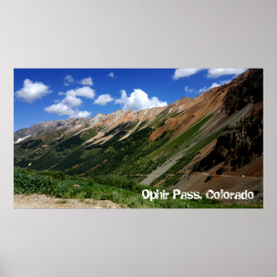 Poster Passe Ophir, Colorado