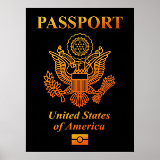 POSTER PASSEPORT(USA)