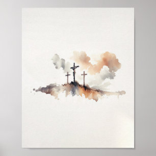 Poster Passion à trois croix