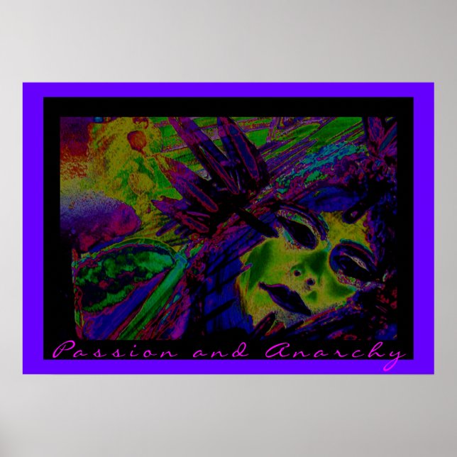 Poster "Passion et anarchie" (Devant)