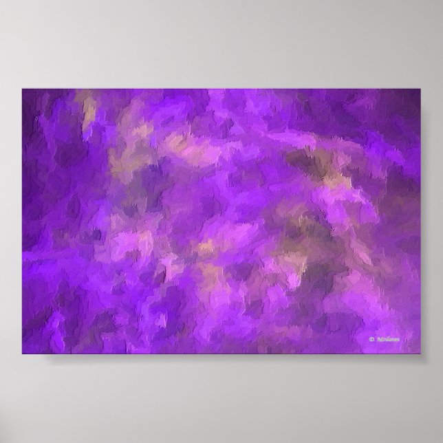 Poster Passion violette (Devant)
