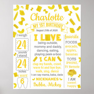 Poster Pasta Anniversaire 1064