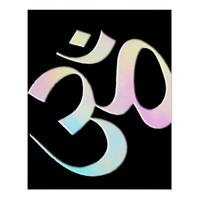 Poster Pastel Om (Devant)