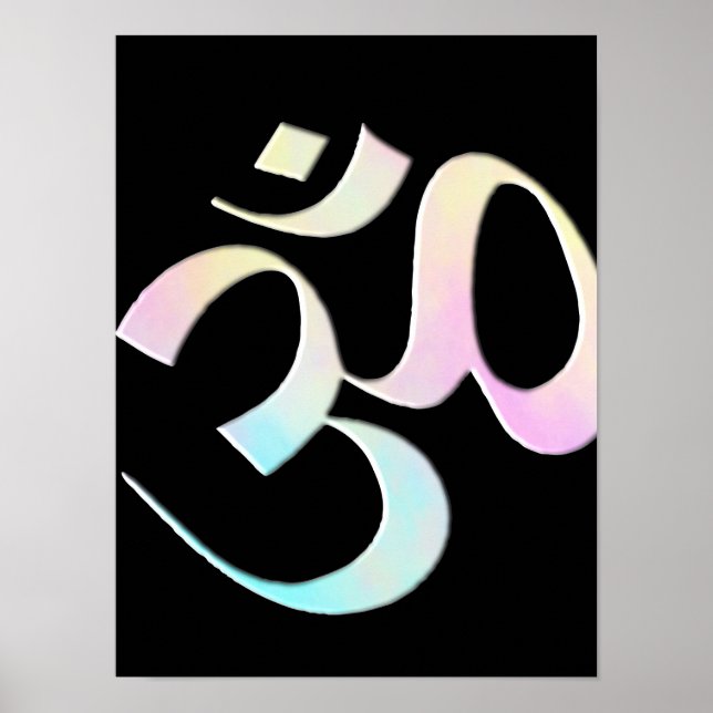 Poster Pastel Om  (Devant)