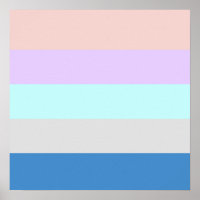 pastel peach mauve menthe gris bleu bloc de couleu