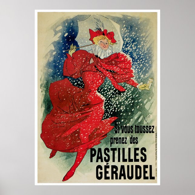 Poster Pastilles Geraudel (Devant)