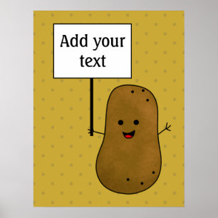 Poster Patate Heureuse