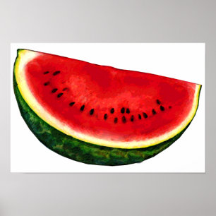 Poster Pâte de pastèque