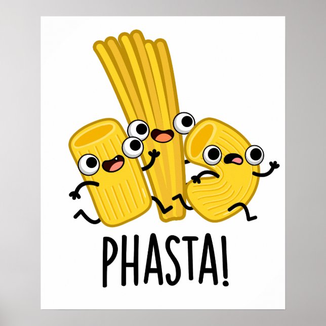 Poster Pâte Pasta Rapide Faisée Phasta (Devant)