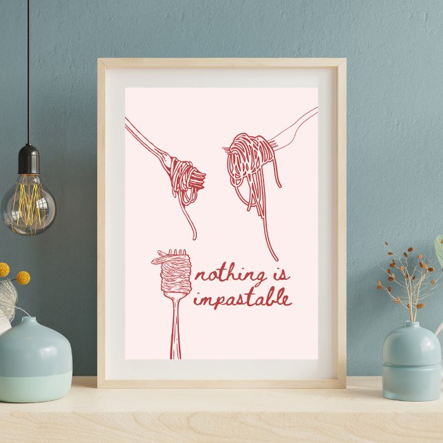 Poster Pâtes amusantes (Créateur téléchargé)