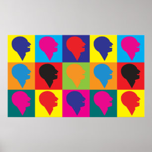Poster Pathologie du langage vocal Pop Art