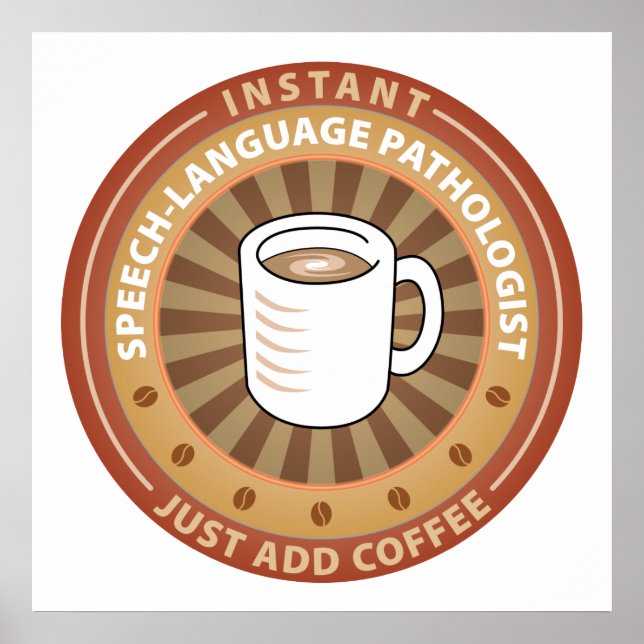 Poster Pathologiste de la parole instantanée (Devant)