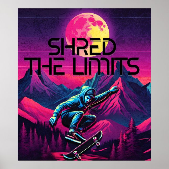 Poster Patinage sans limites (Devant)
