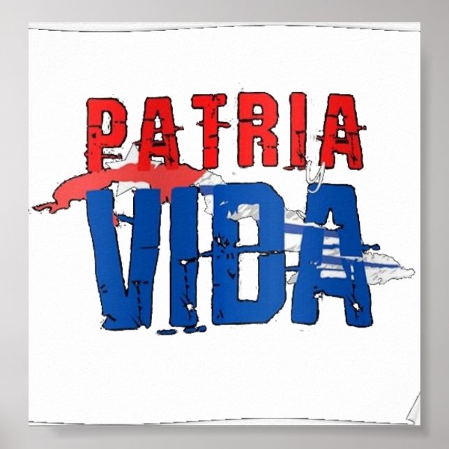 Poster Patria y vida (Devant)