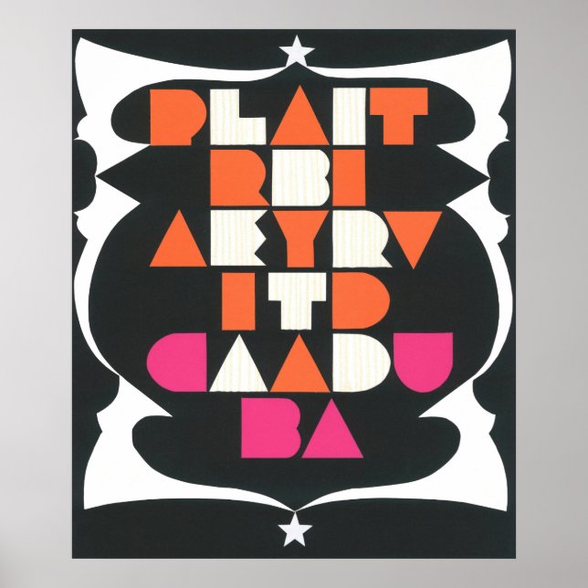 Poster Patria y Vida Libertad Cuba Coloré (Devant)