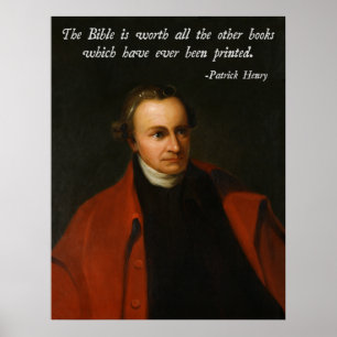 Poster Patrick Henry Bible