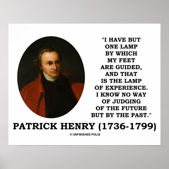 Poster Patrick Henry Lamp De L'Expérience Jugement De L'A (Devant)