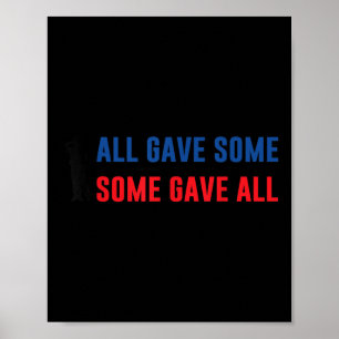 Poster Patriotique Usa Memorial Day Famille Hommes Femmes