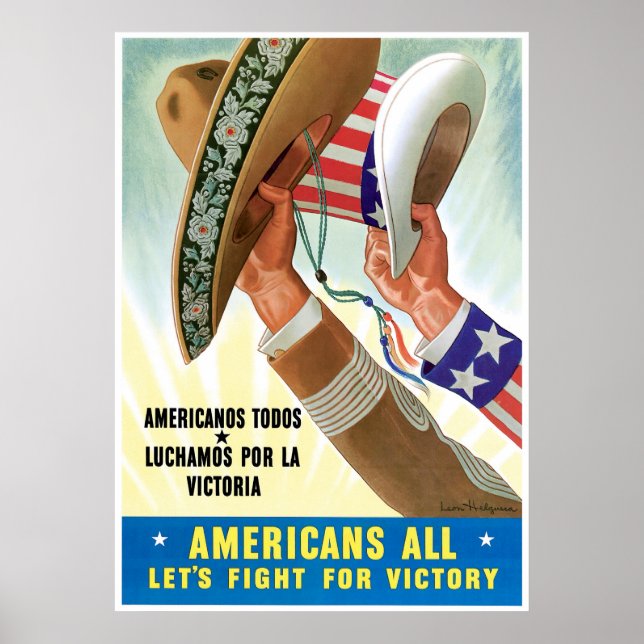 Poster Patriotisme latino (Devant)