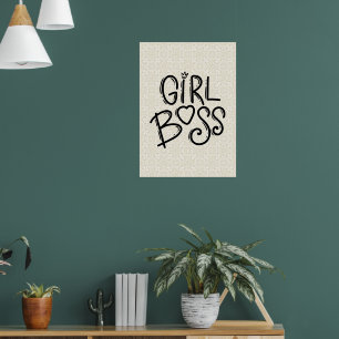 Poster Patron de fille