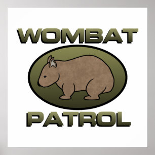 Poster Patrouille de wombat II