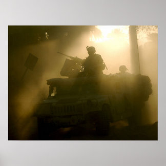 Poster Patrouille Hum-Vee