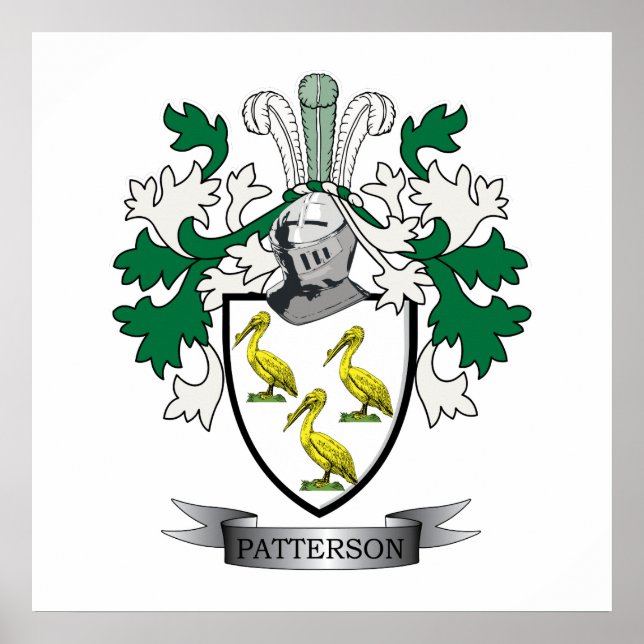 Poster Patterson Family Crest (Devant)