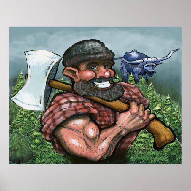 Poster Paul Bunyan (Devant)