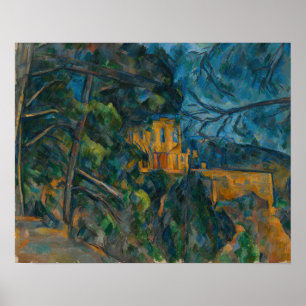 Poster Paul Cezanne - Château Noir