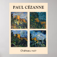 Paul Cezanne - Château Noir Sélection de chefs-d'o