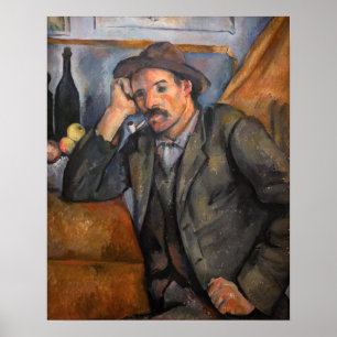 Poster Paul Cezanne - Fumeur