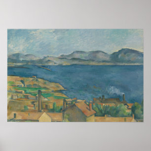 Poster Paul Cezanne - La Baie de Marseille
