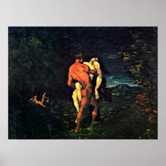 Poster Paul Cezanne - L'enlèvement