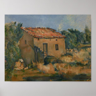 Poster Paul Cezanne - Maison abandonnée