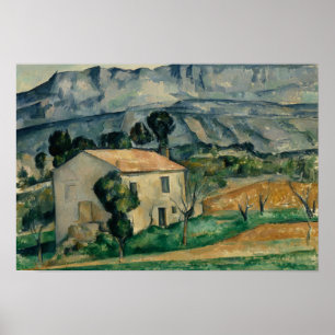 Poster Paul Cezanne - Maison en Provence