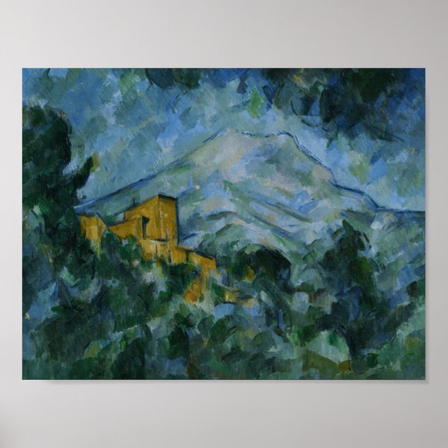 Poster Paul Cezanne - Mont Sainte-Victoire (Devant)