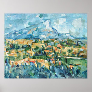 Poster Paul Cezanne - Mont Sainte-Victoire
