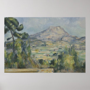 Poster Paul Cezanne - Montagne Saint-Victoire