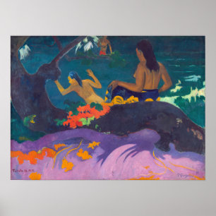 Poster Paul Gauguin - By the Sea / Fatata te Miti
