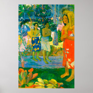 Poster Paul Gauguin "La Orana Maria (Salut Marie)"