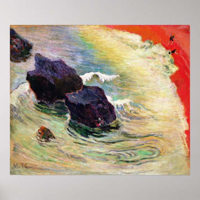 Poster Paul Gauguin | La Vague (Devant)