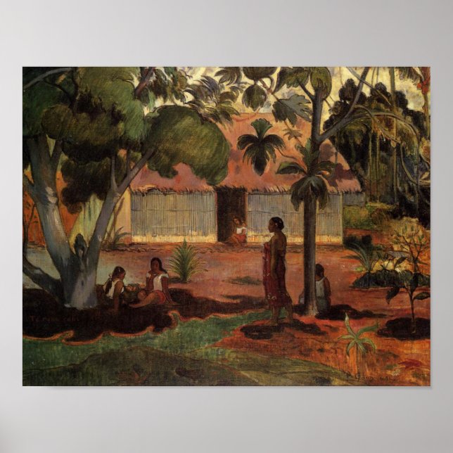 Poster Paul Gauguin L'Affiche Du Grand Arbre (Devant)
