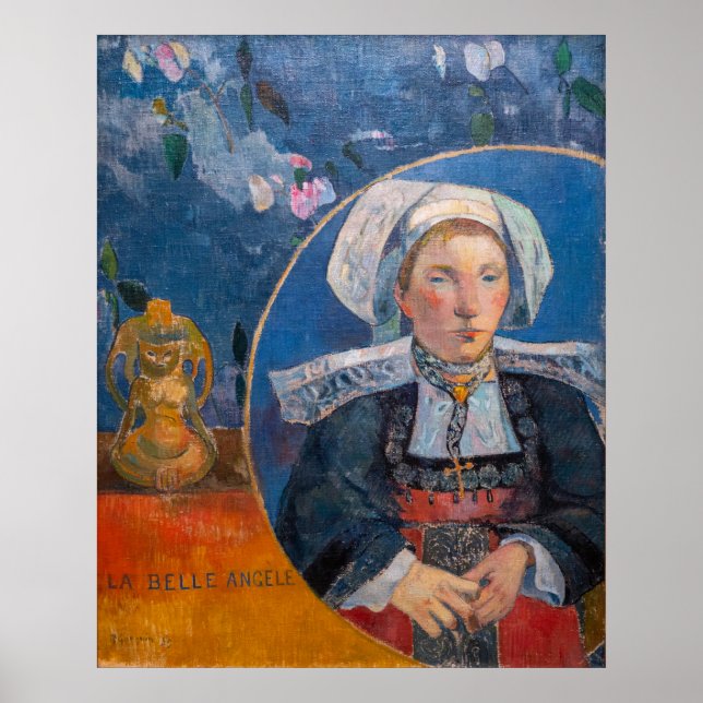 Poster Paul Gauguin - Le Beau Ange, Pont-aven (Devant)