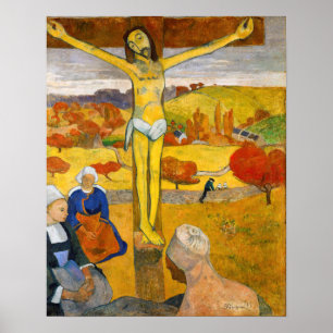 Poster Paul Gauguin - Le Christ Jaune