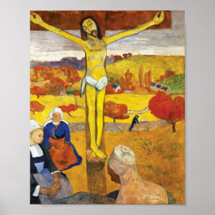Poster Paul Gauguin Le Christ Jaune Art Vintage
