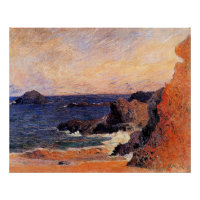 Paul Gauguin - Paysage côtier, art